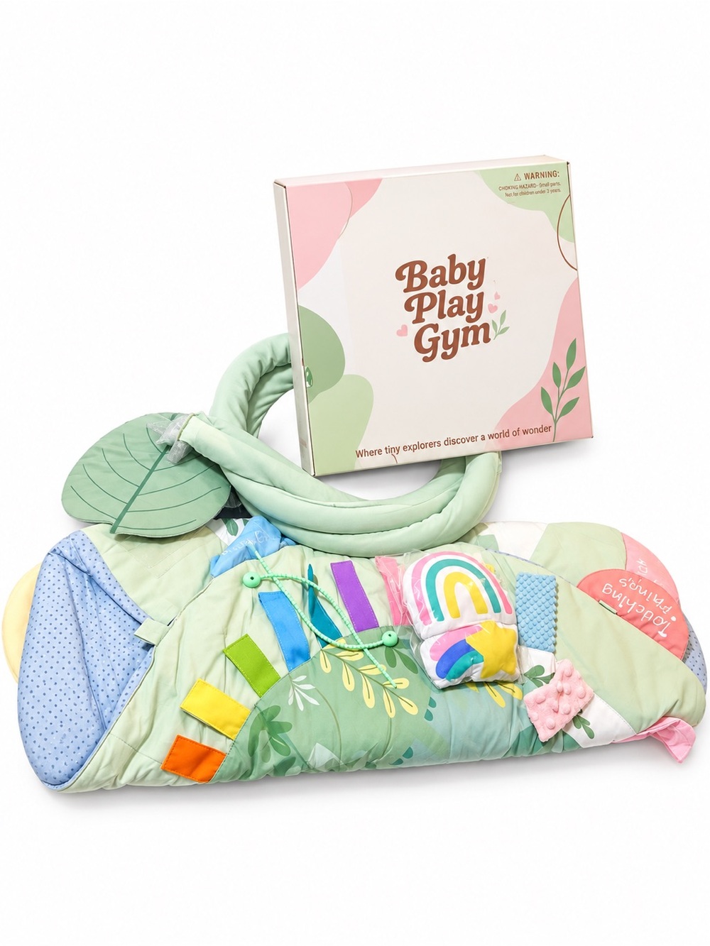 Baby Activity Mat- Pastel Green